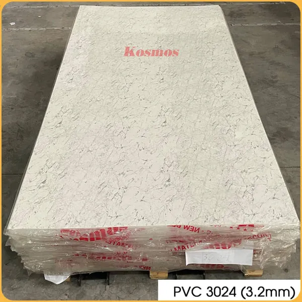 Tấm Nhựa Ốp Tường PVC Giả Vân Đá Kosmos Dày 3.2mm